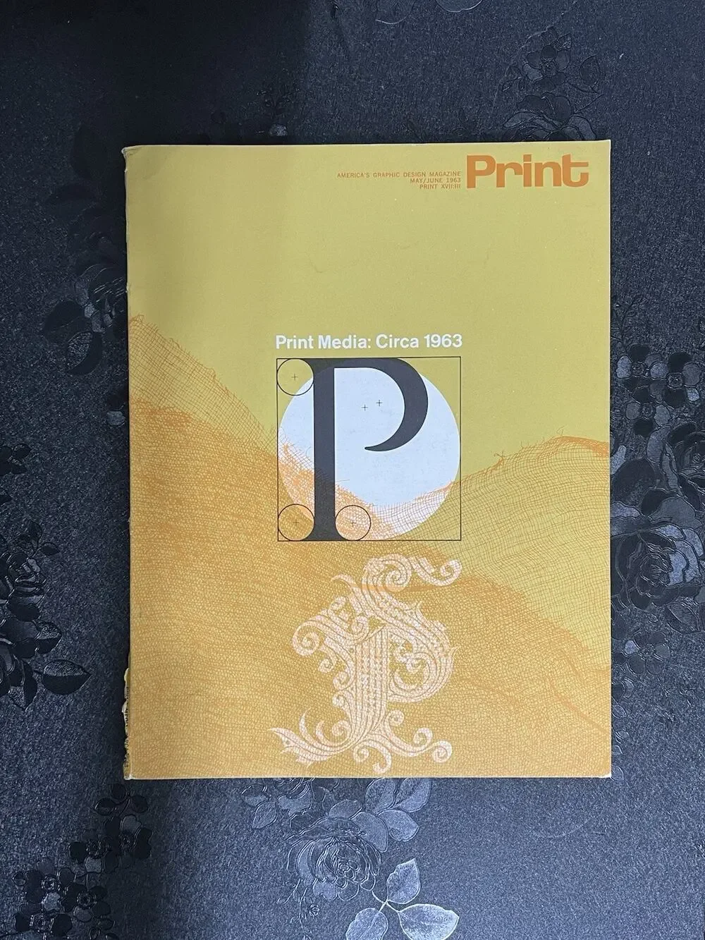 Print America's Graphic Design Magazine Print Media Circa 1963 May/June